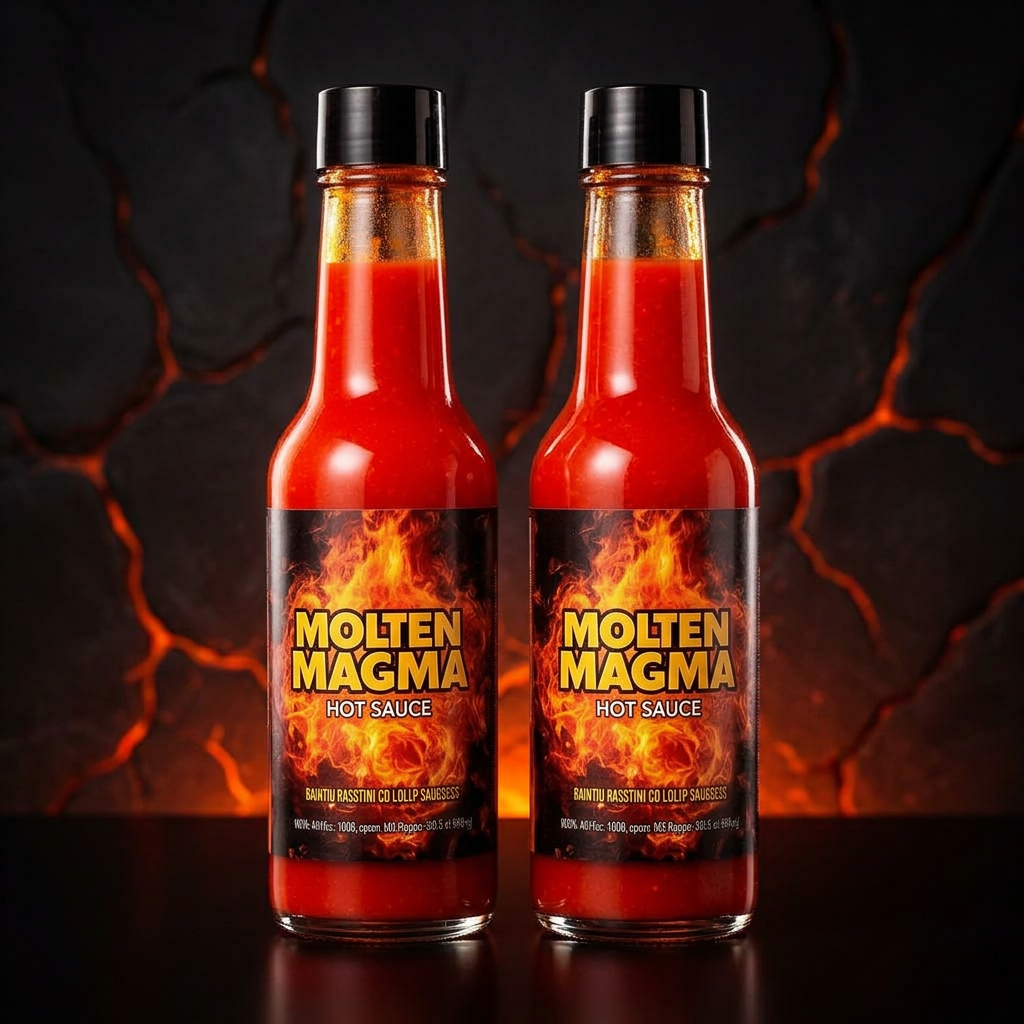 Duo Pack — 2 bottles of Molten Magma hot sauce